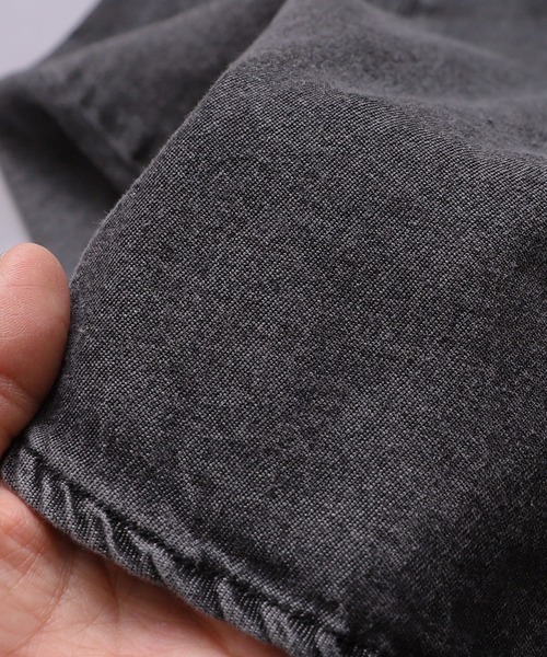 reca（レカ）の「半袖デニムシャツ（シャツ/ブラウス・レディース・ブルー/ブラック・FREE）」の19枚目の写真