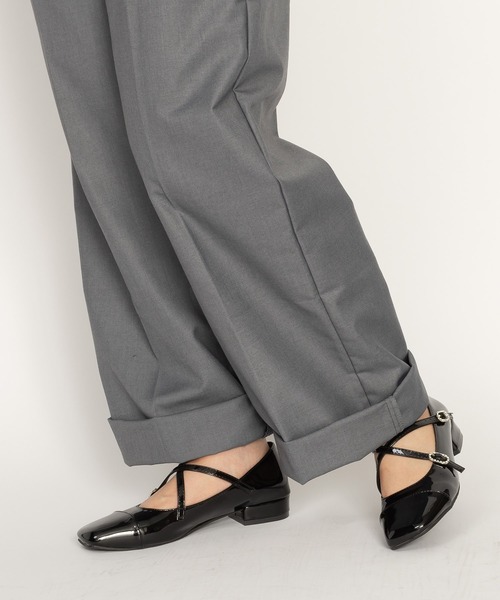 SVEC(シュベック)の「クロスストラップ ローヒール パンプス(パンプス・レディース・ブラック/シルバー/レッド・36/37/38/39/35)」の10枚目の写真