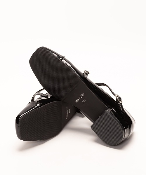 SVEC(シュベック)の「クロスストラップ ローヒール パンプス(パンプス・レディース・ブラック/シルバー/レッド・36/37/38/39/35)」の8枚目の写真