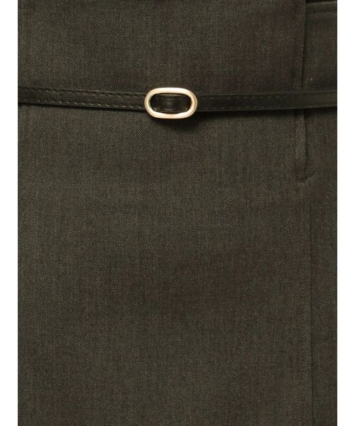 LAGUNAMOON（ラグナムーン）の「バイカラーベルトスカート（スカート・レディース・チャコールグレー/ホワイト・SMALL/MEDIUM）」の19枚目の写真