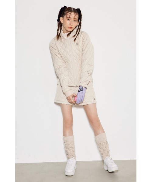 RIENDA GOLF】キルティングショートパンツ