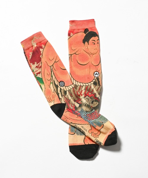 Lafayette（ラファイエット）の「A-KILLER × THREE TIDES TATTOO x バキ道 / グラップラー刃牙 SOCKS 野見宿禰 靴下 bkakttt-012（ソックス/靴下・メンズ・マルチ・ONE SIZE）」の4枚目の写真