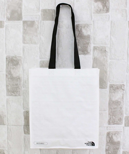 THE NORTH FACE(ザノースフェイス)の「アルポリン エコバッグ Small arpaulin Eco Bag The North Face White Label Korea Line(トートバッグ・メンズ・ホワイト/White・SMALL/S)」の11枚目の写真