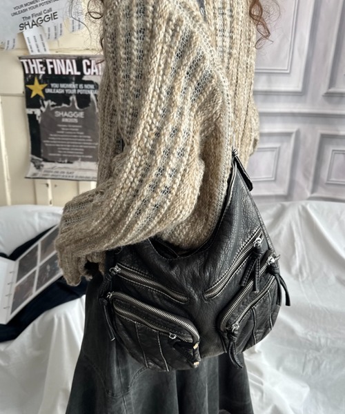 アウトポケットヴィンテージバッグ（ショルダーバッグ