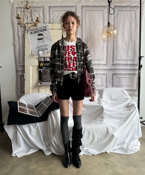 SHAGGIE（シャギー）の「アウトポケットヴィンテージバッグ（ショルダーバッグ・レディース・ブラック/ブラウン/レッド・FREE）」の10枚目の写真