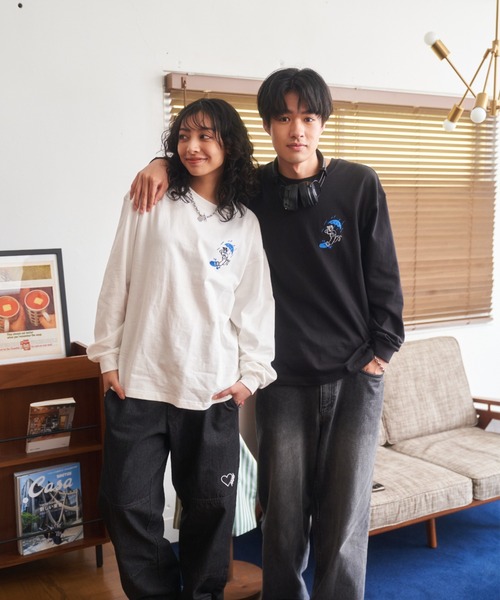 kaoyorinakami（カオヨリナカミ）の「RAIN BOY　TEE / レインボーイロンT（Tシャツ/カットソー・メンズ・ホワイト/ブラック・X-SMALL/X-LARGE/LARGE/MEDIUM/SMALL）」の9枚目の写真