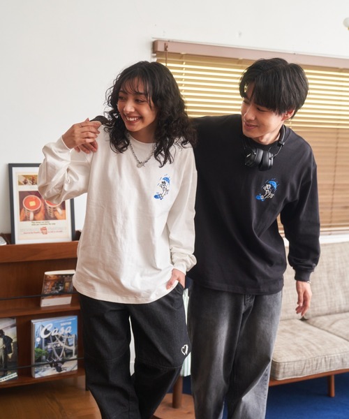 kaoyorinakami（カオヨリナカミ）の「RAIN BOY　TEE / レインボーイロンT（Tシャツ/カットソー・メンズ・ホワイト/ブラック・X-SMALL/X-LARGE/LARGE/MEDIUM/SMALL）」の5枚目の写真