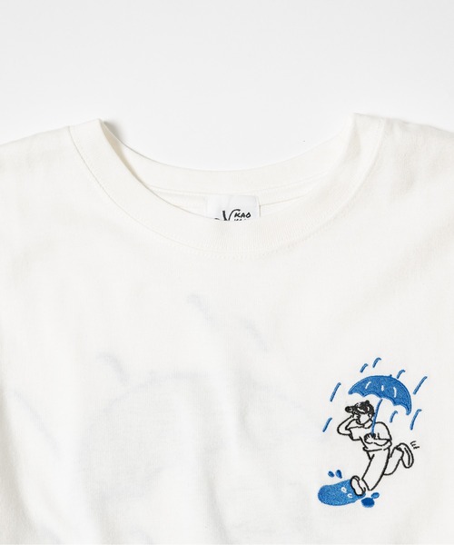 kaoyorinakami（カオヨリナカミ）の「RAIN BOY　TEE / レインボーイロンT（Tシャツ/カットソー・メンズ・ホワイト/ブラック・X-SMALL/X-LARGE/LARGE/MEDIUM/SMALL）」の20枚目の写真