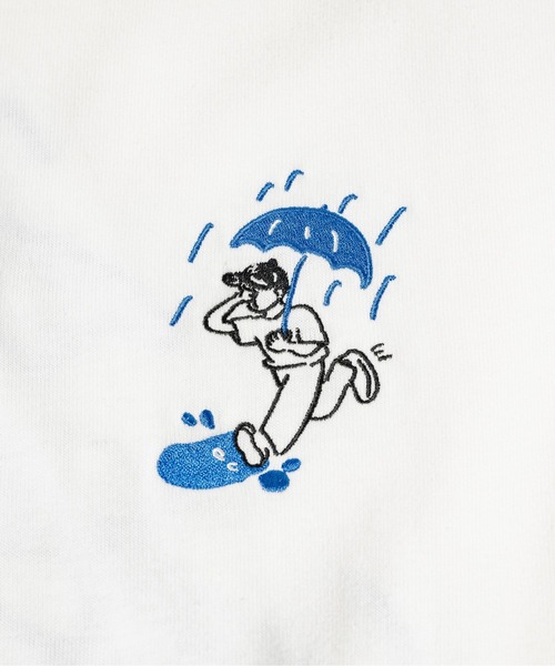 kaoyorinakami（カオヨリナカミ）の「RAIN BOY　TEE / レインボーイロンT（Tシャツ/カットソー・メンズ・ホワイト/ブラック・X-SMALL/X-LARGE/LARGE/MEDIUM/SMALL）」の21枚目の写真