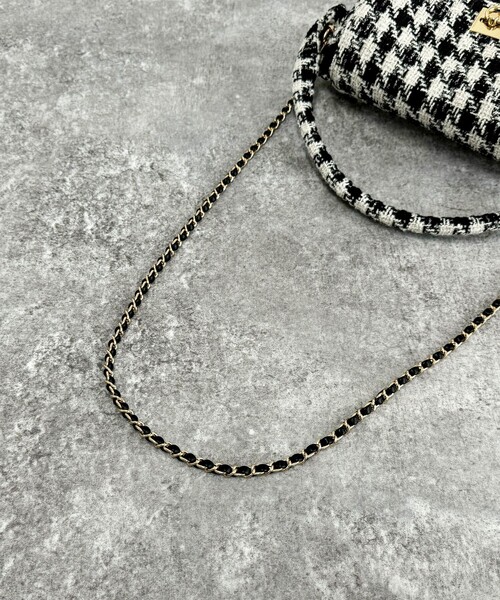 fredy emue（フレディエミュ）の「ツィードフラップバッグ（ショルダーバッグ・レディース・ホワイト系その他/ブラック系その他・FREE）」の20枚目の写真