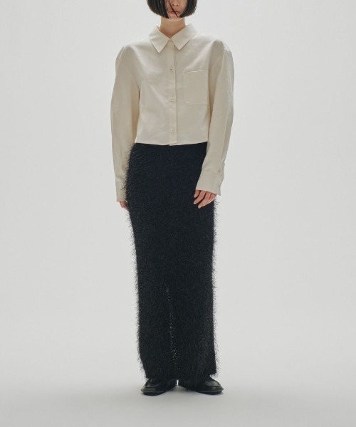 TODAYFUL（トゥデイフル）の「TODAYFUL Shaggy Knit Skirt シャギー