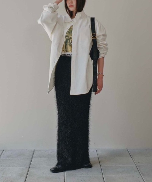 TODAYFUL Shaggy Knit Skirt シャギーニットスカート36 TODAYFUL