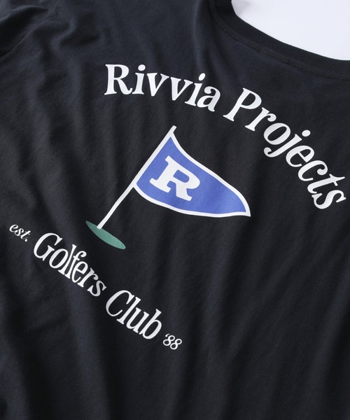 Rivvia PROJECTS(リヴィアプロジェクツ)の「【Rivvia PROJECTS】FLAG LS T-SHIRT / フラッグ ロングスリーブティーシャツ(Tシャツ/カットソー・メンズ・ブラック・MEDIUM/LARGE/X-LARGE)」の4枚目の写真
