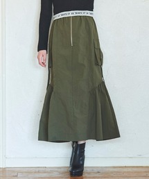 31 Sons de mode | ナイロンカーゴマーメイドスカート(スカート)
