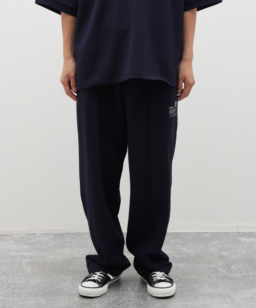 417 EDIFICE(フォーワンセブンエディフィス)の「”PERFECTECH” カノコイージーパンツ(スラックス・メンズ・ライトグレー/ネイビー/チャコールグレー・LARGE/MEDIUM/SMALL)」の3枚目の写真