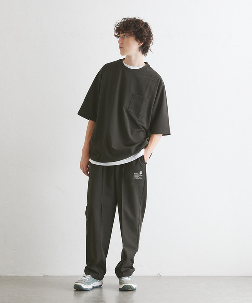 417 EDIFICE(フォーワンセブンエディフィス)の「”PERFECTECH” カノコイージーパンツ(スラックス・メンズ・ライトグレー/ネイビー/チャコールグレー・LARGE/MEDIUM/SMALL)」の12枚目の写真