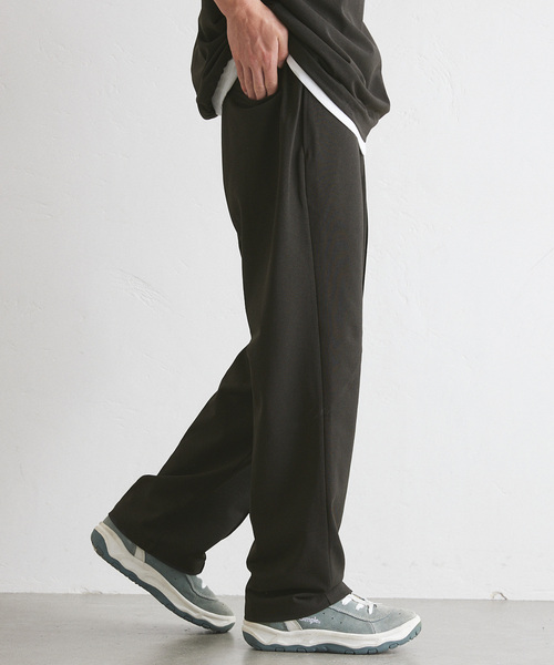 417 EDIFICE(フォーワンセブンエディフィス)の「”PERFECTECH” カノコイージーパンツ(スラックス・メンズ・ライトグレー/ネイビー/チャコールグレー・LARGE/MEDIUM/SMALL)」の18枚目の写真