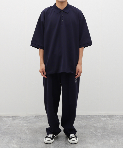 417 EDIFICE(フォーワンセブンエディフィス)の「”PERFECTECH” カノコイージーパンツ(スラックス・メンズ・ライトグレー/ネイビー/チャコールグレー・LARGE/MEDIUM/SMALL)」の14枚目の写真