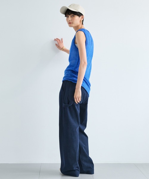 BARNYARDSTORM（バンヤードストーム）の「BARNYARDSTORM / モヘアタンク / ハンドウォッシャブル（ニット/セーター・レディース・ベージュ/グレー/レッド/ブルー・FREE）」の14枚目の写真