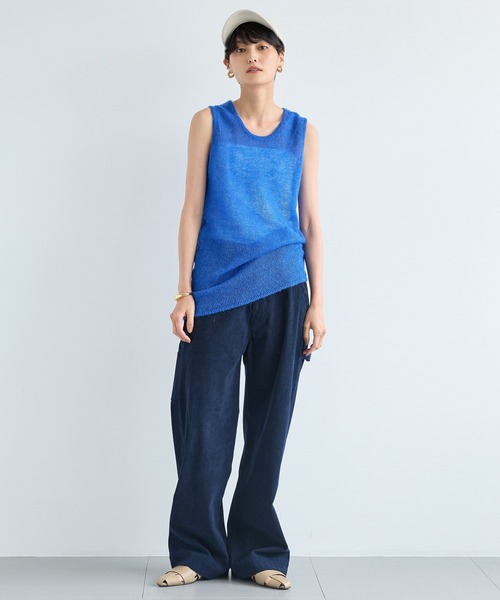 BARNYARDSTORM（バンヤードストーム）の「BARNYARDSTORM / モヘアタンク / ハンドウォッシャブル（ニット/セーター・レディース・ベージュ/グレー/レッド/ブルー・FREE）」の13枚目の写真