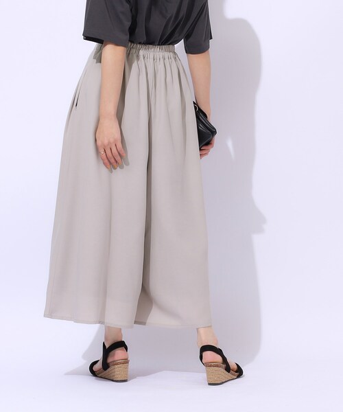 DRESKIP（ドレスキップ）の「楽してキレイが叶う タックスカーチョ（その他パンツ・レディース・ネイビー/ナチュラル/ブルー・04/03/02）」の5枚目の写真