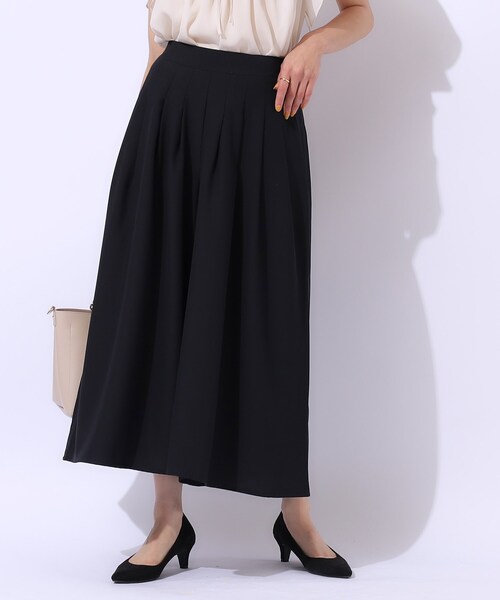 DRESKIP（ドレスキップ）の「楽してキレイが叶う タックスカーチョ（その他パンツ・レディース・ネイビー/ナチュラル/ブルー・04/03/02）」の13枚目の写真