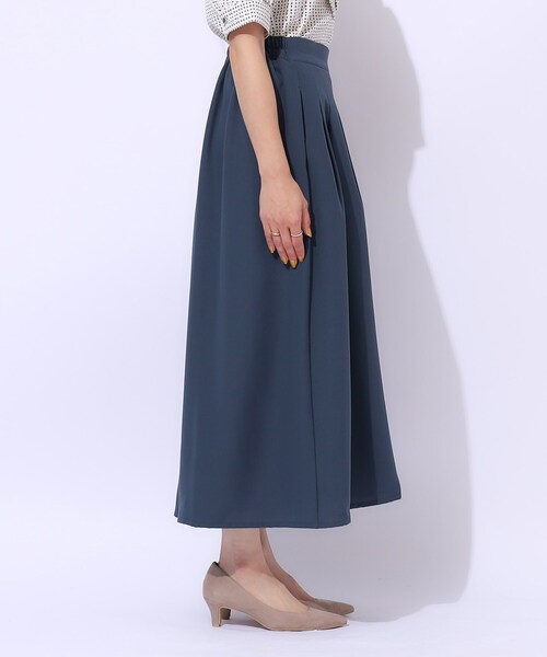 DRESKIP（ドレスキップ）の「楽してキレイが叶う タックスカーチョ（その他パンツ・レディース・ネイビー/ナチュラル/ブルー・04/03/02）」の17枚目の写真