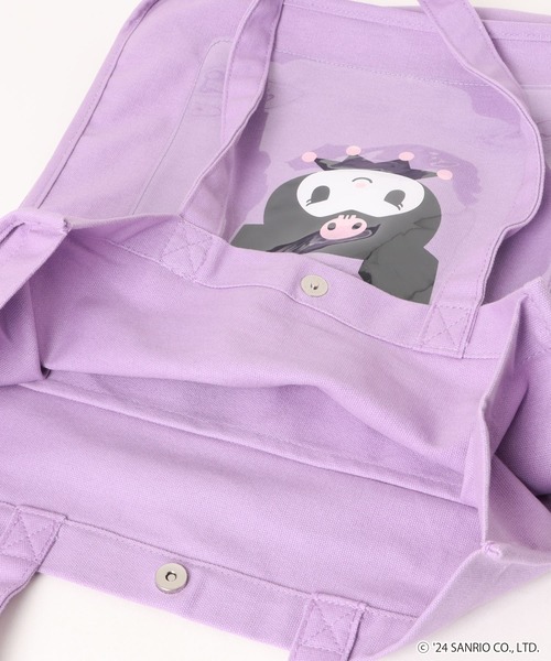 sanrio（サンリオ）の「【sairio/サンリオ】クリアポケット帆布トート（トートバッグ・メンズ・その他3/その他2/その他5/その他4・FREE）」の7枚目の写真