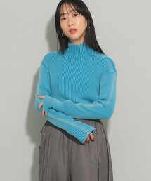 Ray BEAMS | セパレート リブ ハイネック ニット(ニット/セーター)