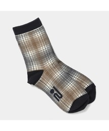 ROSASEN（ロサーセン）の「【Rosasen/GOLF】レディース オンブレ―チェックレギュラー丈ソックス（ソックス/靴下）」