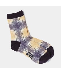ROSASEN（ロサーセン）の「【Rosasen/GOLF】レディース オンブレ―チェックレギュラー丈ソックス（ソックス/靴下）」