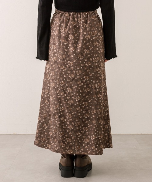 OLIVE des OLIVE（オリーブデオリーブ）の「レースアップバイアススカート（スカート・レディース・オフホワイト/ブラウン/ネイビー・FREE）」の12枚目の写真