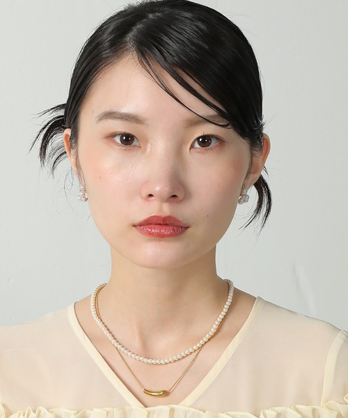Kana（カナ）の「ミックスパール イヤリング イヤークリップ パーティー 結婚式 お呼ばれ オケージョン（イヤリング・レディース・ゴールド/シルバー・フリー）」の13枚目の写真