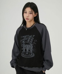 ACOVER（オコボ）の「A'GEM/9 × .kom 『ACOVER/オコボ』 Dreaming Raglan Sweats shirt/ドリーミングラグラン スウェットシャツ（スウェット）」