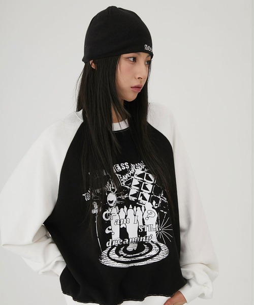 AW STONE  ストレッチコットンプルオーバースウェット AW STONE ストレッチコットンプルオーバースウェット AW STONE