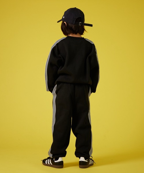 PAIRMANON STREET(ペアマノンストリート)の「【PAIRMANON STREET】裏起毛 サイドライン 胸刺繍 長袖 スウェット セットアップ(セットアップ・キッズ・ブラック/グレー/ブラウン/グリーン・100/110/120/130/140/150/160/90)」の13枚目の写真