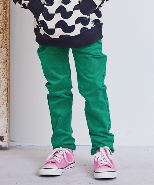 Life Support Products（ライフサポートプロダクツ）の「コールテンストレートパンツ（その他パンツ・キッズ・ブラック/サーモンピンク/ワインレッド/グリーン/ライトブルー/マスタード・120/110/100/95/80/140/130/150/90）」の3枚目の写真