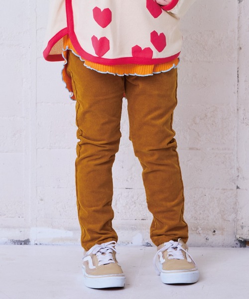 Life Support Products（ライフサポートプロダクツ）の「コールテンストレートパンツ（その他パンツ・キッズ・ブラック/サーモンピンク/ワインレッド/グリーン/ライトブルー/マスタード・120/110/100/95/80/140/130/150/90）」の4枚目の写真