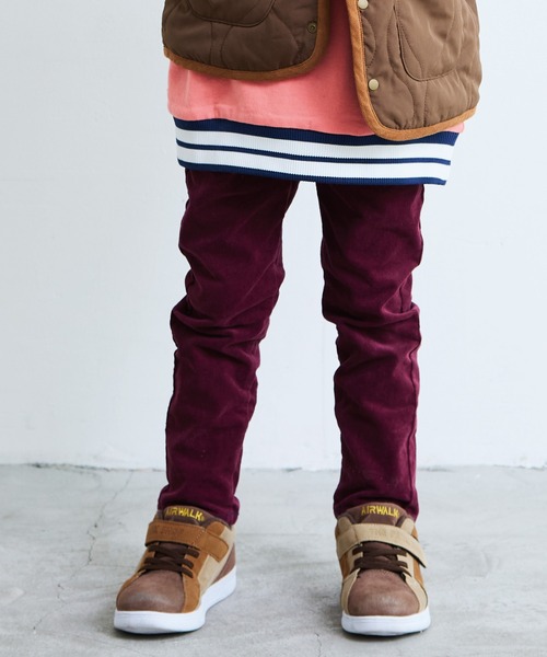 Life Support Products（ライフサポートプロダクツ）の「コールテンストレートパンツ（その他パンツ・キッズ・ブラック/サーモンピンク/ワインレッド/グリーン/ライトブルー/マスタード・120/110/100/95/80/140/130/150/90）」の6枚目の写真