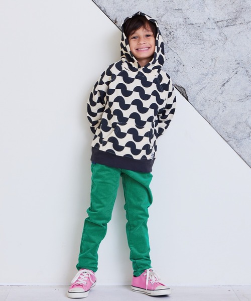 Life Support Products（ライフサポートプロダクツ）の「コールテンストレートパンツ（その他パンツ・キッズ・ブラック/サーモンピンク/ワインレッド/グリーン/ライトブルー/マスタード・120/110/100/95/80/140/130/150/90）」の16枚目の写真