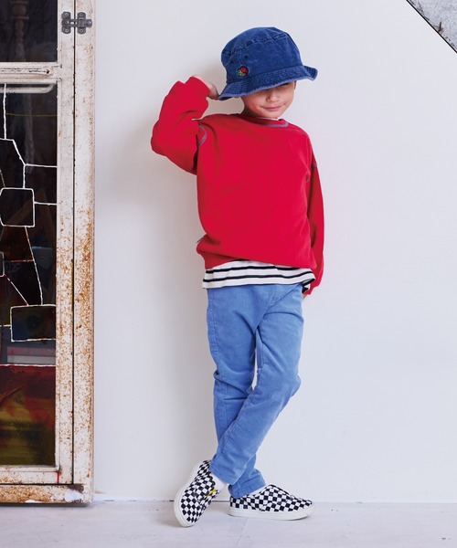 Life Support Products（ライフサポートプロダクツ）の「コールテンストレートパンツ（その他パンツ・キッズ・ブラック/サーモンピンク/ワインレッド/グリーン/ライトブルー/マスタード・120/110/100/95/80/140/130/150/90）」の20枚目の写真