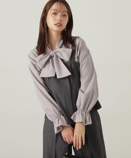 【セール】ペプラムビスチェ / 1214210008（シャツ/ブラウス）｜PROPORTION BODY DRESSING（プロポーションボディドレッシング） 7,623円