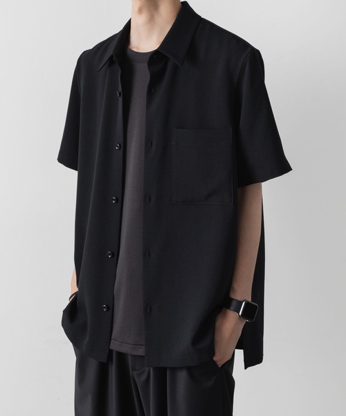 ATTACHMENT(アタッチメント)の「【 直営店・ZOZOTOWN限定 】PE ライトトロピカル レギュラーカラーシャツ S/S / PE LIGHT TROPICAL REGULAR COLLAR SHIRT S/S(シャツ/ブラウス・メンズ・ネイビー/ブラック/ライトベージュ/ライトグリーン・2/1/3/4)」の11枚目の写真