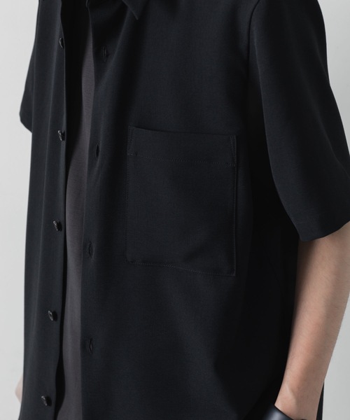 ATTACHMENT(アタッチメント)の「【 直営店・ZOZOTOWN限定 】PE ライトトロピカル レギュラーカラーシャツ S/S / PE LIGHT TROPICAL REGULAR COLLAR SHIRT S/S(シャツ/ブラウス・メンズ・ネイビー/ブラック/ライトベージュ/ライトグリーン・2/1/3/4)」の15枚目の写真