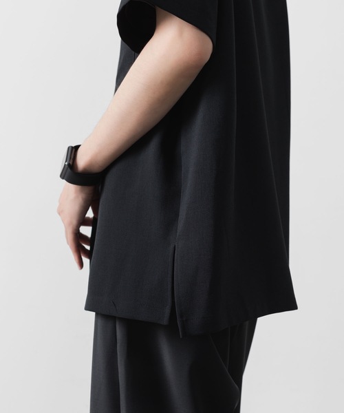 ATTACHMENT(アタッチメント)の「【 直営店・ZOZOTOWN限定 】PE ライトトロピカル レギュラーカラーシャツ S/S / PE LIGHT TROPICAL REGULAR COLLAR SHIRT S/S(シャツ/ブラウス・メンズ・ネイビー/ブラック/ライトベージュ/ライトグリーン・2/1/3/4)」の16枚目の写真