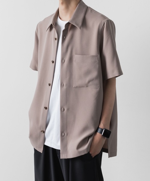 ATTACHMENT(アタッチメント)の「【 直営店・ZOZOTOWN限定 】PE ライトトロピカル レギュラーカラーシャツ S/S / PE LIGHT TROPICAL REGULAR COLLAR SHIRT S/S(シャツ/ブラウス・メンズ・ネイビー/ブラック/ライトベージュ/ライトグリーン・2/1/3/4)」の20枚目の写真