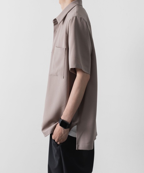 ATTACHMENT(アタッチメント)の「【 直営店・ZOZOTOWN限定 】PE ライトトロピカル レギュラーカラーシャツ S/S / PE LIGHT TROPICAL REGULAR COLLAR SHIRT S/S(シャツ/ブラウス・メンズ・ネイビー/ブラック/ライトベージュ/ライトグリーン・2/1/3/4)」の21枚目の写真