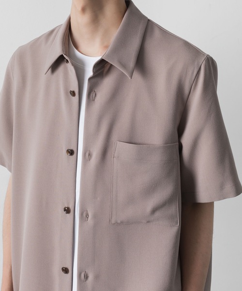 ATTACHMENT(アタッチメント)の「【 直営店・ZOZOTOWN限定 】PE ライトトロピカル レギュラーカラーシャツ S/S / PE LIGHT TROPICAL REGULAR COLLAR SHIRT S/S(シャツ/ブラウス・メンズ・ネイビー/ブラック/ライトベージュ/ライトグリーン・2/1/3/4)」の17枚目の写真