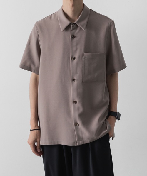 ATTACHMENT(アタッチメント)の「【 直営店・ZOZOTOWN限定 】PE ライトトロピカル レギュラーカラーシャツ S/S / PE LIGHT TROPICAL REGULAR COLLAR SHIRT S/S(シャツ/ブラウス・メンズ・ネイビー/ブラック/ライトベージュ/ライトグリーン・2/1/3/4)」の20枚目の写真