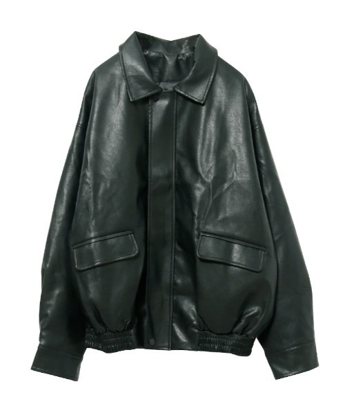 【セール】ヴィンテージライクオーバーサイズブルゾン（ブルゾン）｜Rejoule（リジュール）